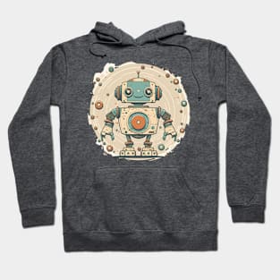 Robot - Swirl Hoodie